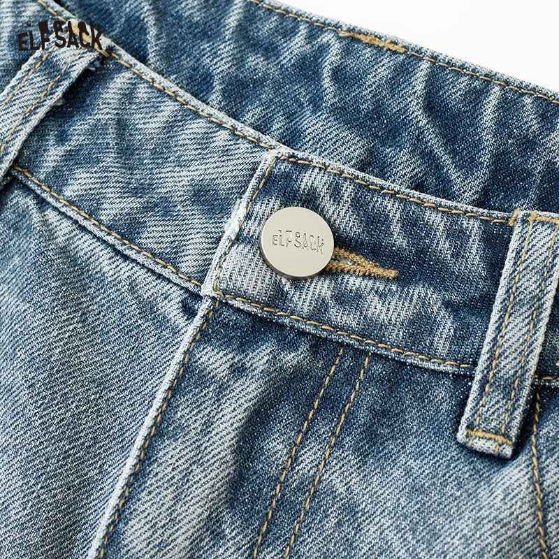 Chic Loose Wide Leg Jeans Jeans