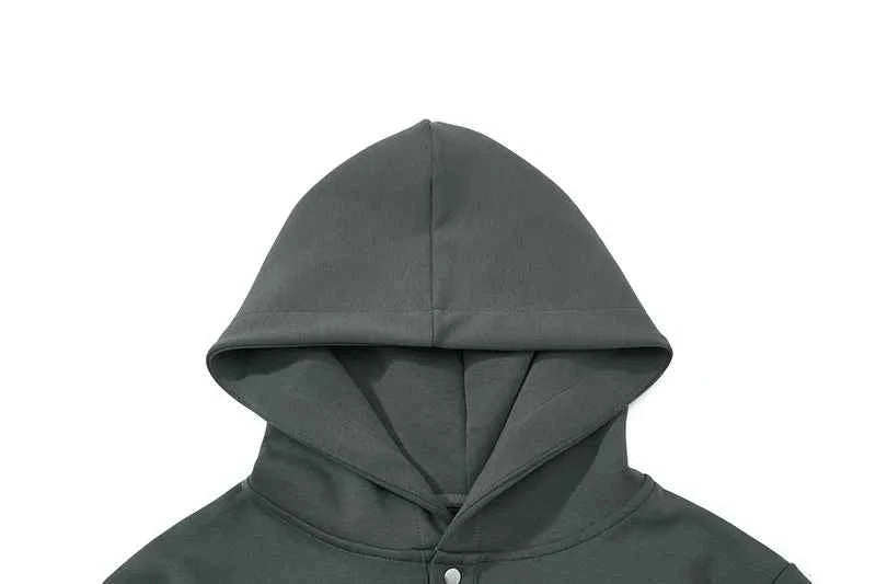 Long-lasting Gothic Printed Loose Hooded Sweatshirt