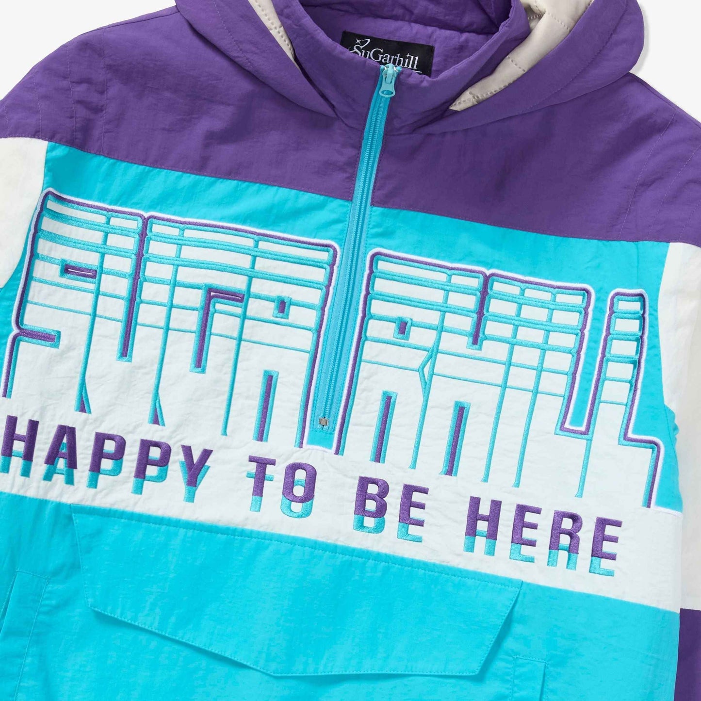 Sugarhill Bolt Windbreaker Jacket - Purple