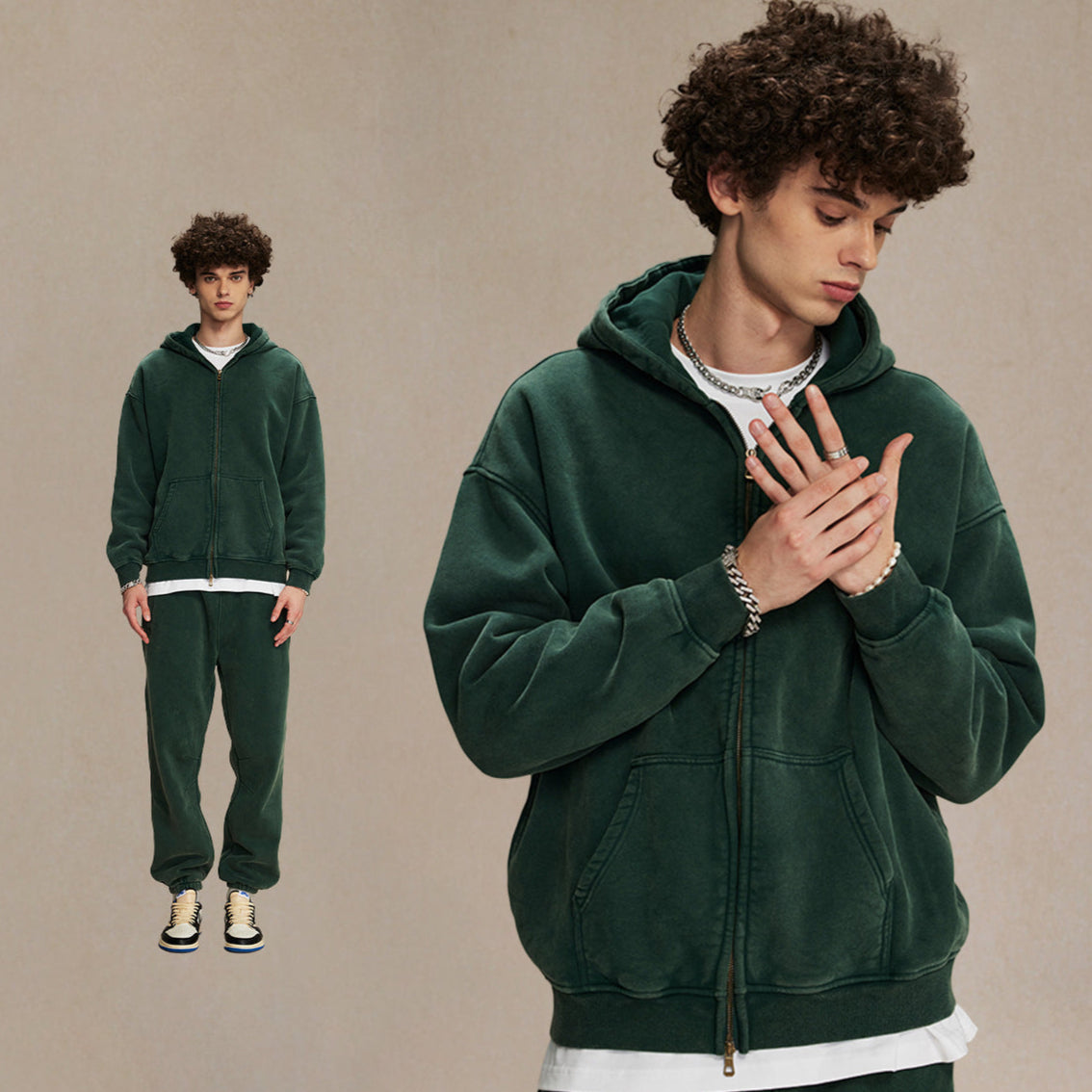 Vintage Unisex Washed Set - Luxuryurbanwear