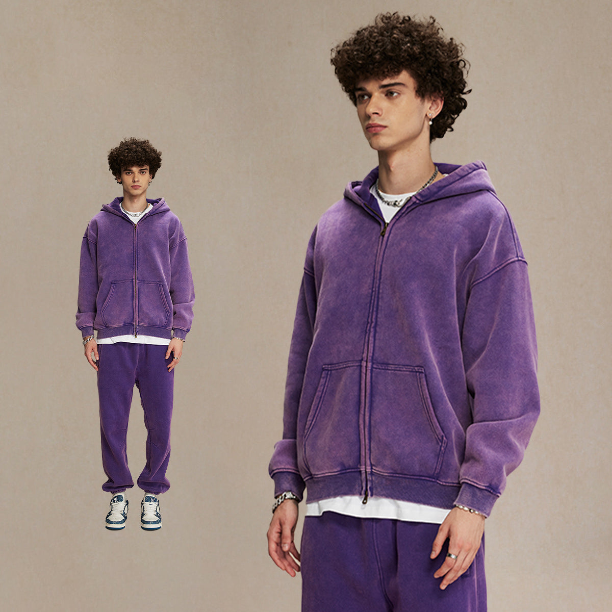 Vintage Unisex Washed Set - Luxuryurbanwear