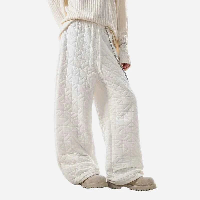 American Style Elastic Waist Dance Sweatpants - Unisex Oversized Baggy Joggers