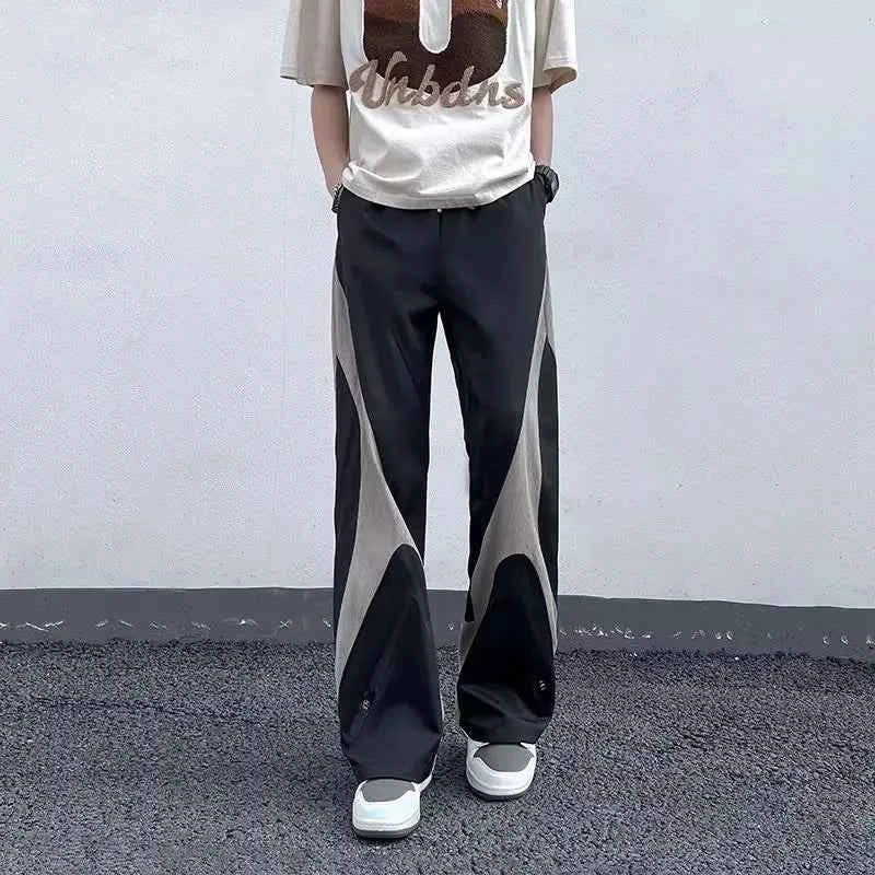 Cool Panelled Baggy Summer Pants