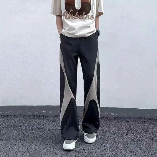 Cool Panelled Baggy Summer Pants