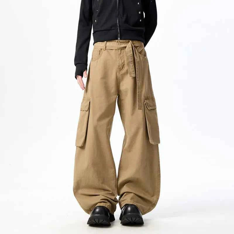 Y2K American Style Big Pocket Cargo Pants