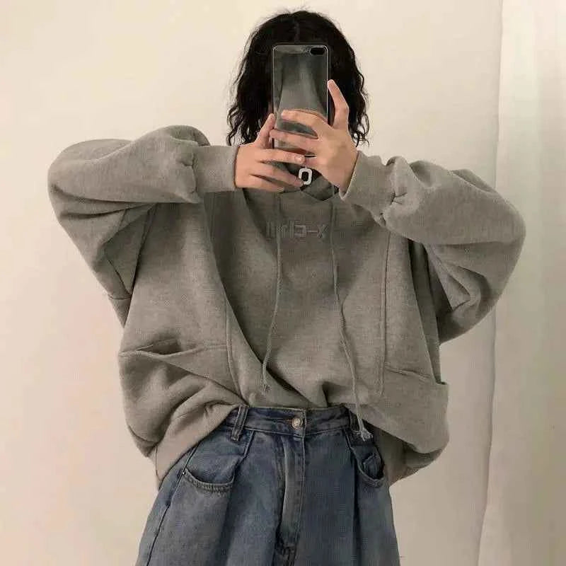 Thick Velvet Cool Winter Hoodie
