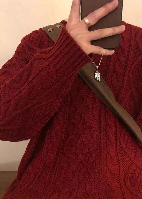 Cozy Christmas Cable Knit Sweater