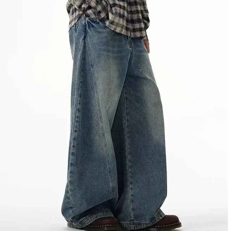 Stylish American Style Wide Leg Jeans