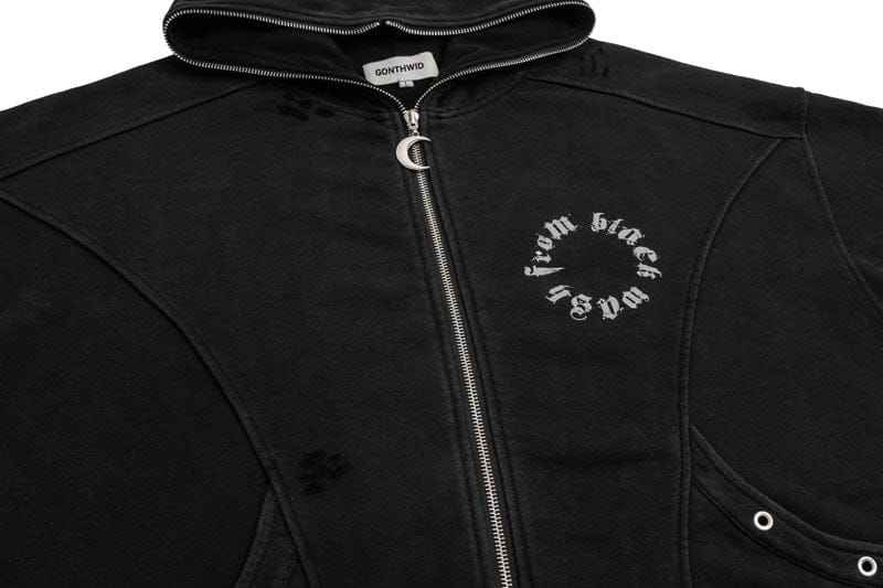 Zip Up Hoodie Moon