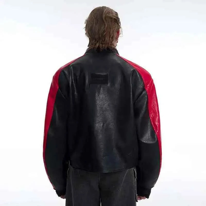 High Street Warmth Without Bulk Leather Jacket