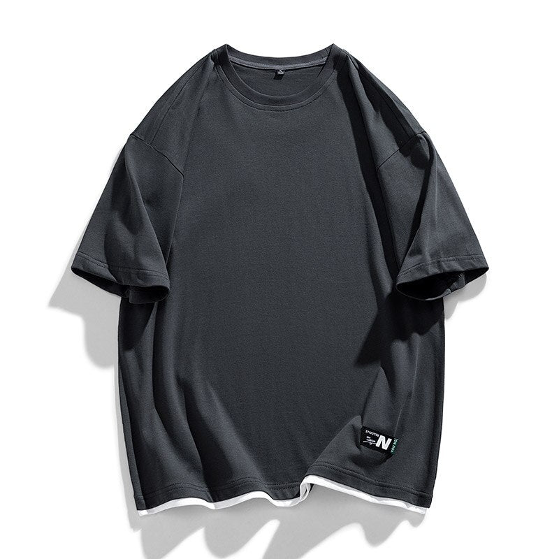 N Solid Label T-Shirt