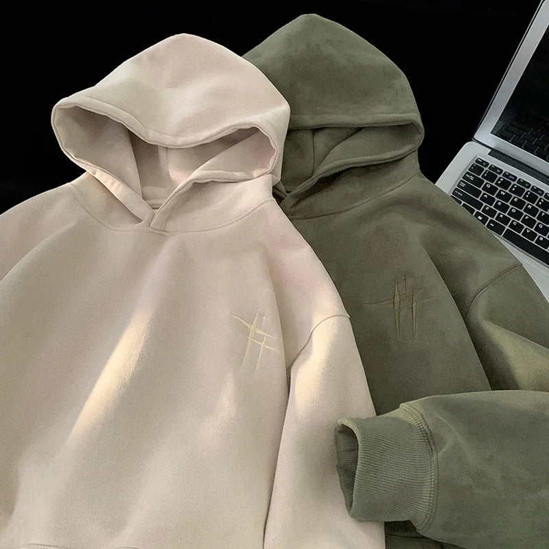 Malk Up Trend Suede Hoodie