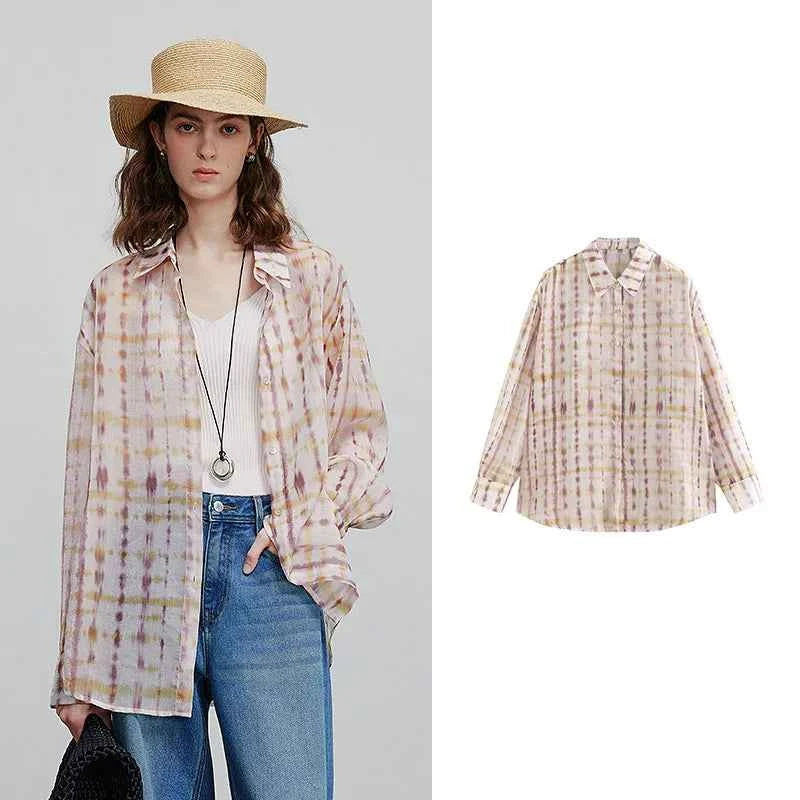 Stylish Short Sleeve Summer Blouse Shirt