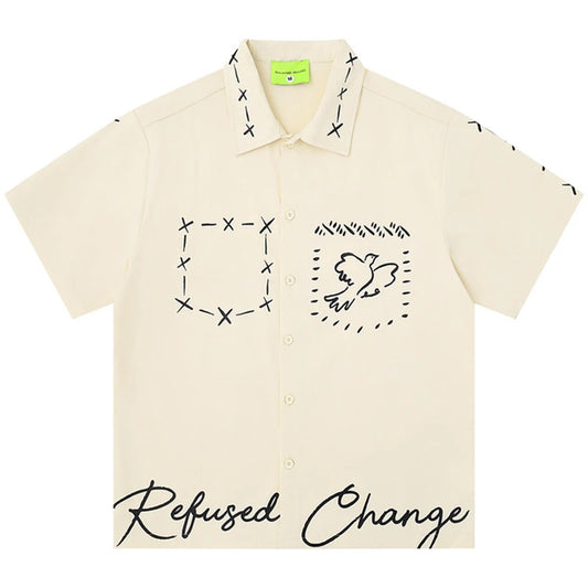 Streetwear Casual Shirts N9087