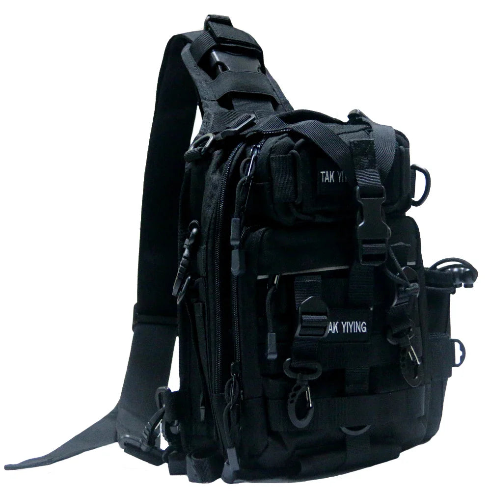 Multi Buckles Style Crossbody Bag