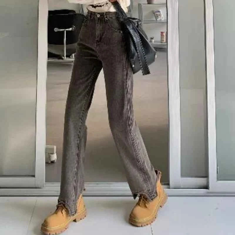 Prevalent Vintage Attractive Simple Jeans