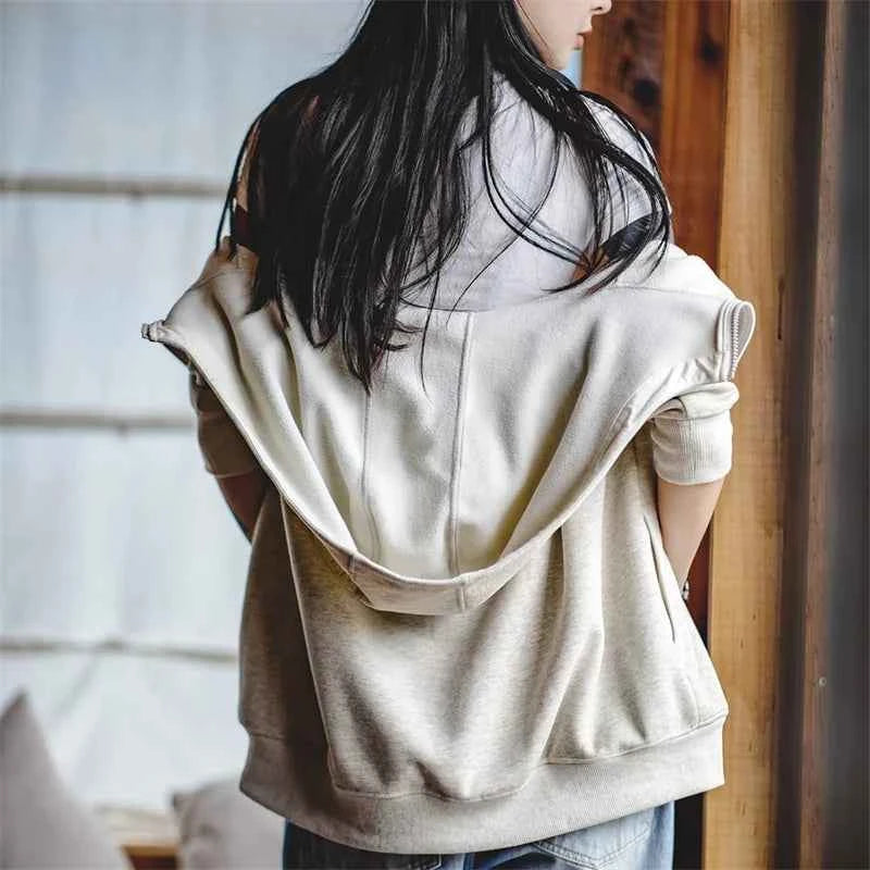 Thickened Fleece Warm Hooded Sweatshirt