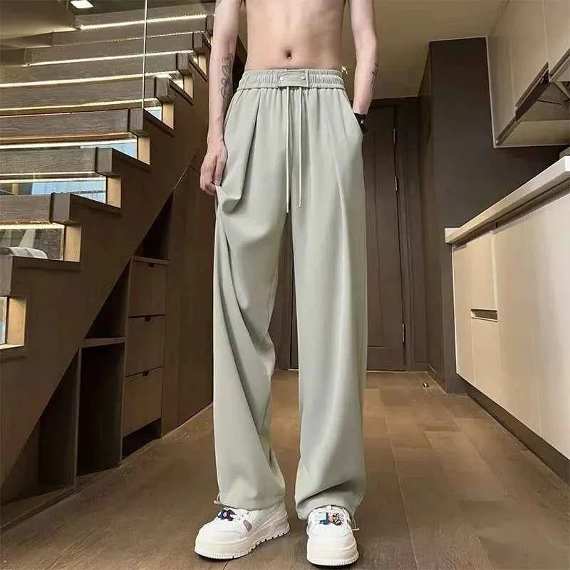 Streetwear Comfort Solid Summer Baggy Harem Pants