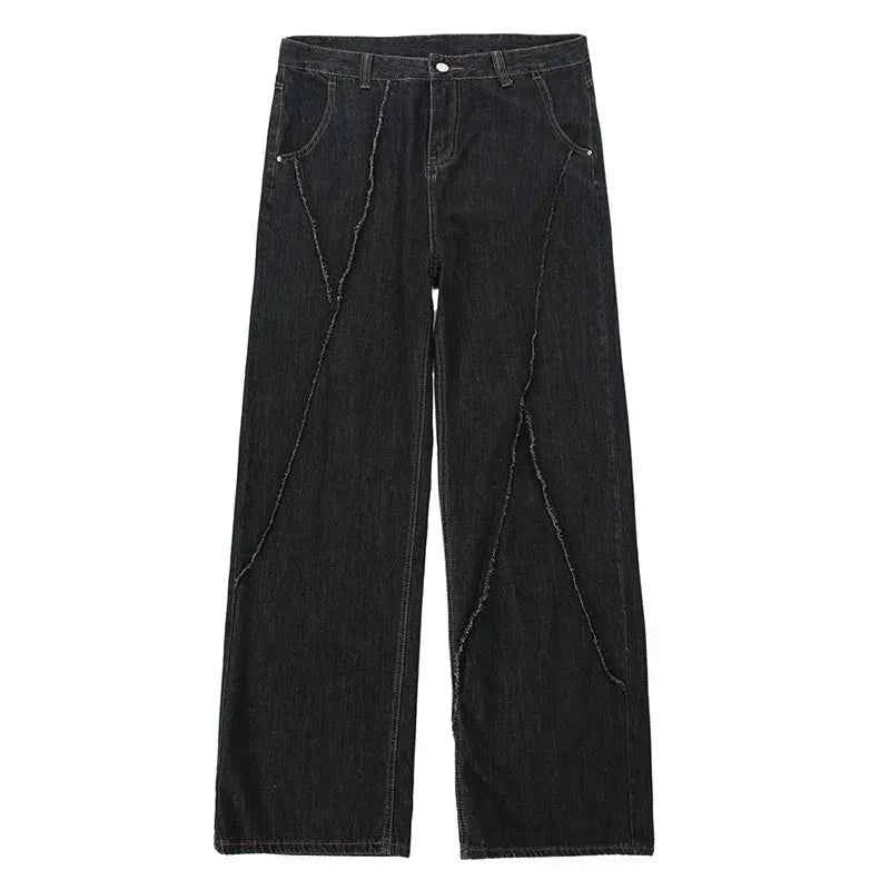 Vintage Hip Hop Korean Wide Leg Jeans