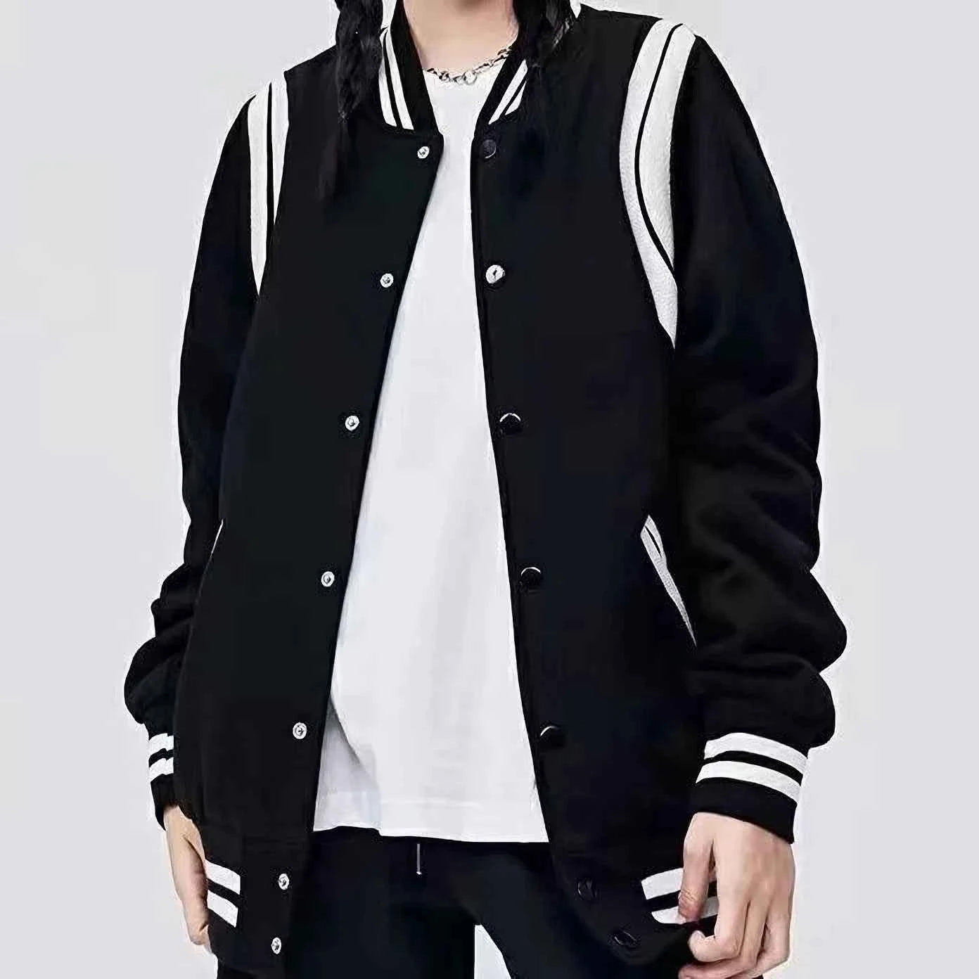 Long-lasting Classic Vintage Baseball Varsity Jacket