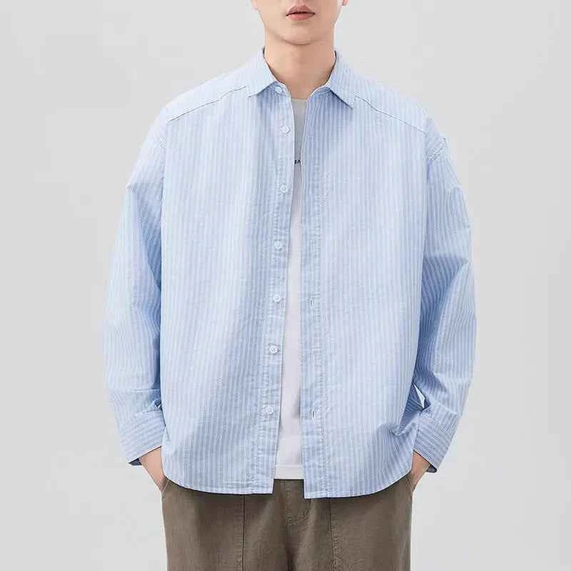 Men's Classic High Quality Striped Casual Shirt
