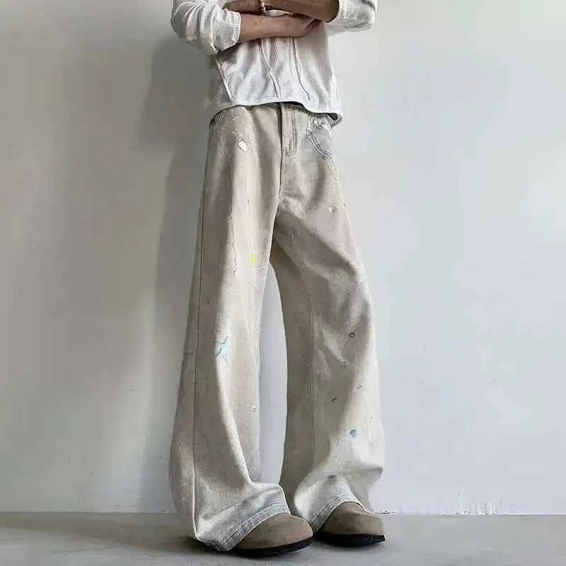 Back to Basics Washed Wide Leg Denim Jeans