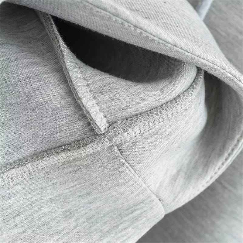 Zip Up Hoodie Thick Solid