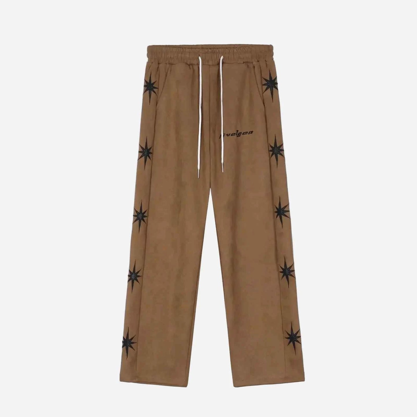 Streetwear Loose Casual Wide Leg Letter Sweatpants