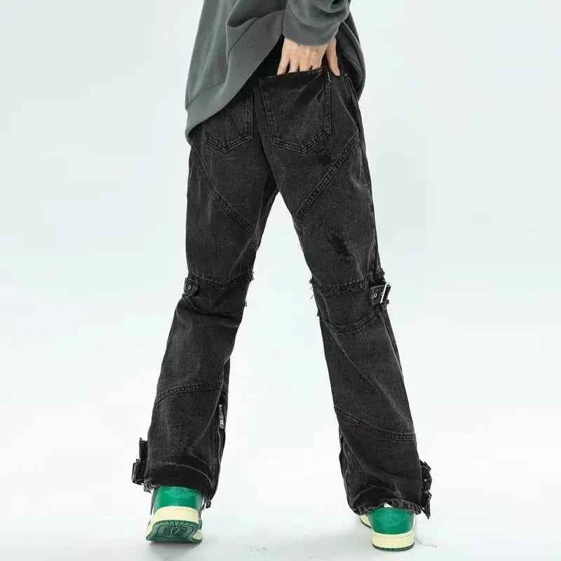 Work & Play Baggy Stacked Punk Jeans