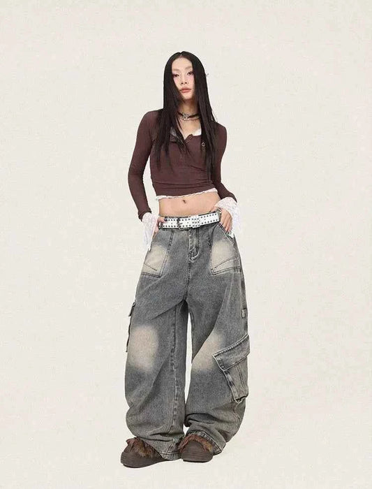 Vintage Spicy Girl Heavy Duty Pants