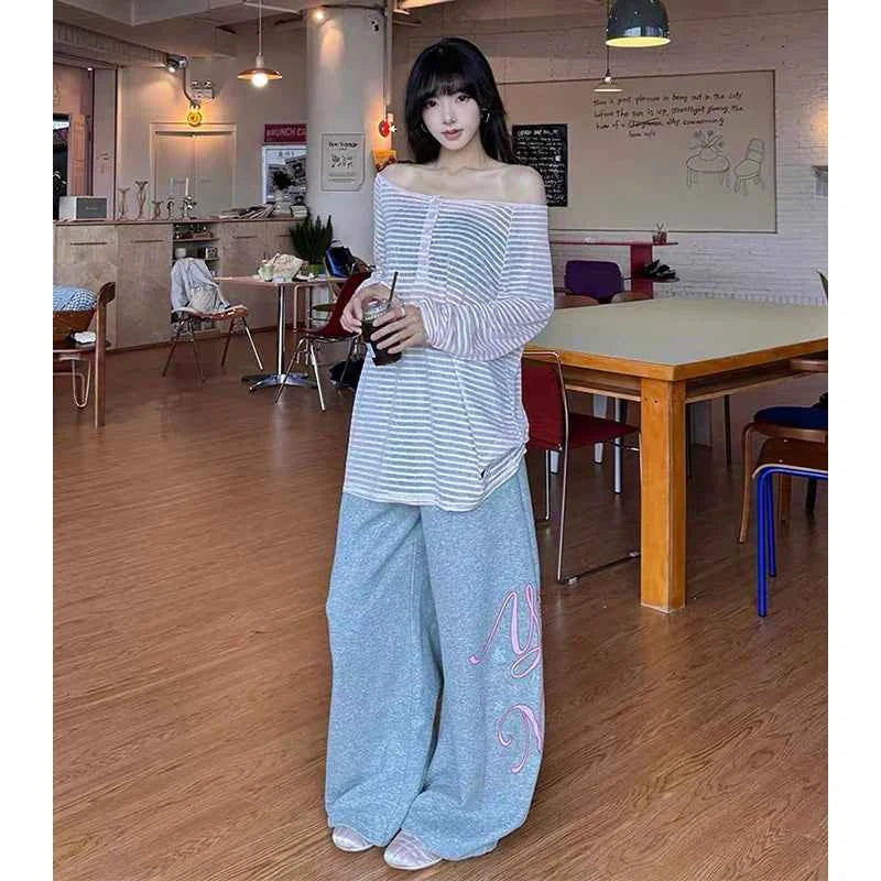 Trendy Hip Hop Parachute Patchwork Elastic Jogger