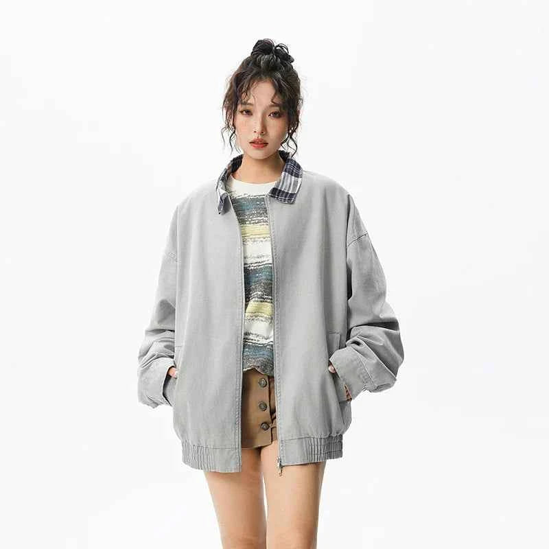 Autumn Detroit Canvas Pure Cotton Jacket