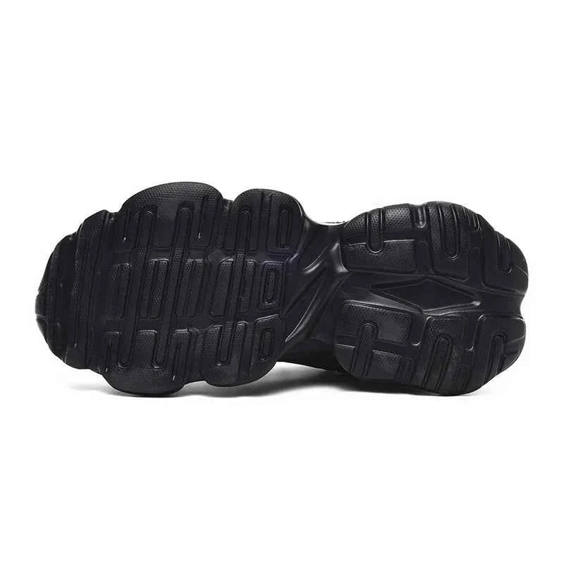 High Quality Black Large Size Platform Sneaker