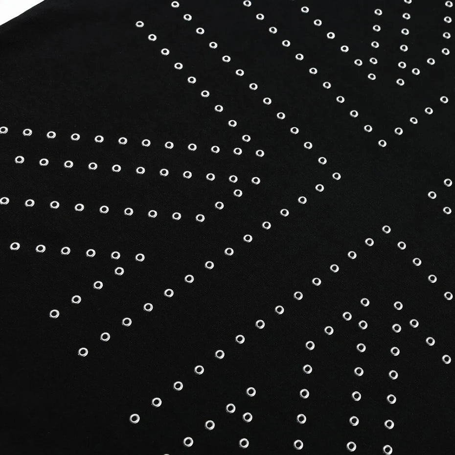 Streetwear Metal Graphic Oversized T-Shirts