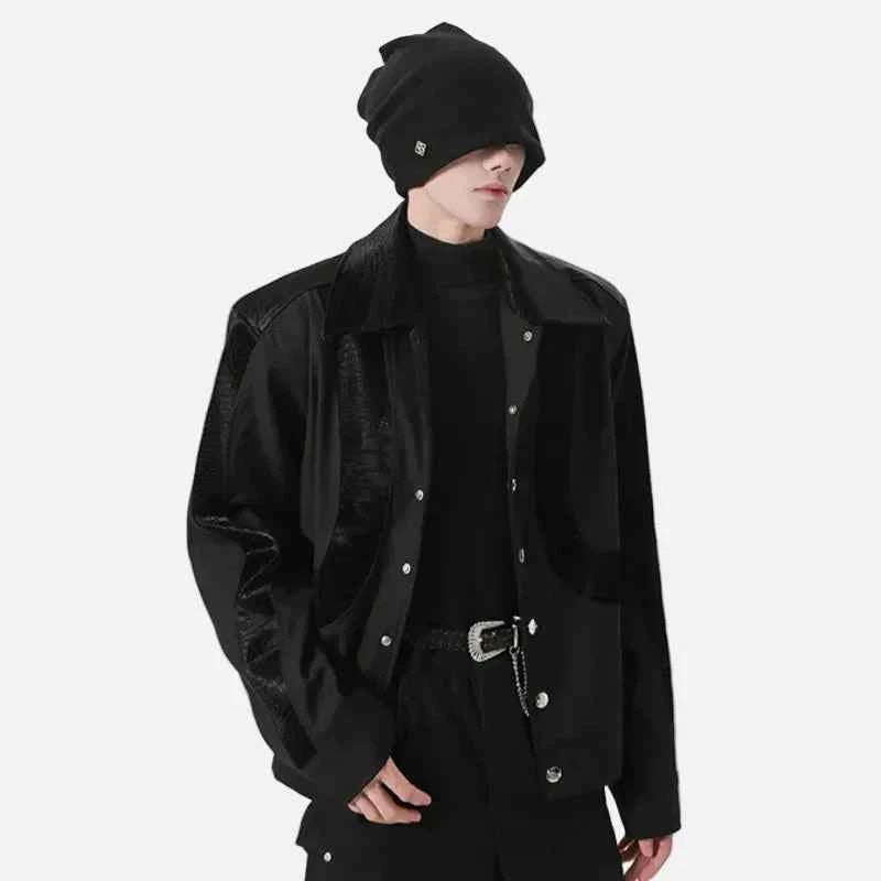 Stylish American Style High Street Leather Jacket