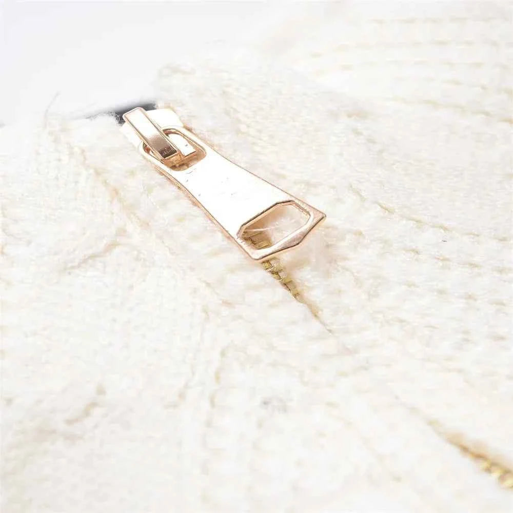 Elevated Comfort Thick Knitted Puffer Jacket