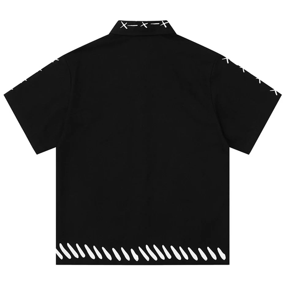 Streetwear Casual Shirts N9087