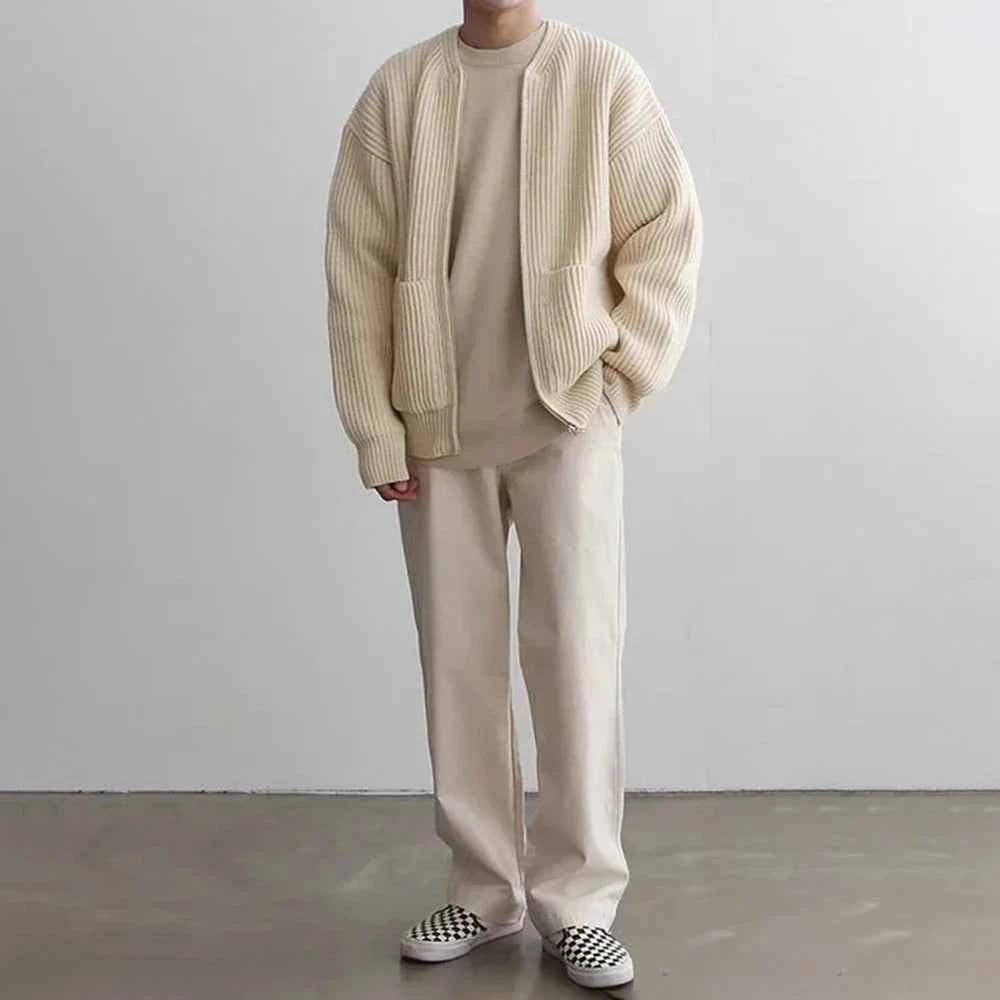 Vanguard Stylish Knitted Japanese Style Sweater