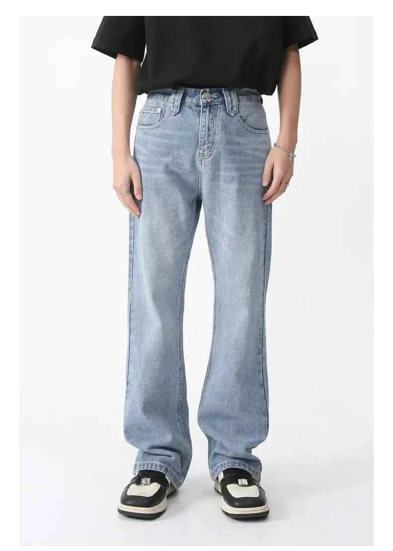 High Waist Flare Denim Pants Jeans