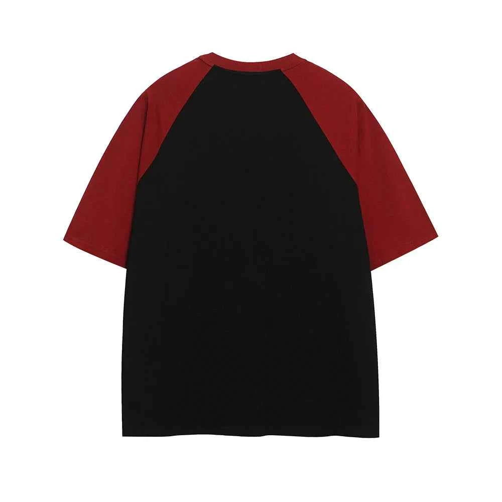 Casual Retro Graphic Loose Fit Cotton T-Shirt
