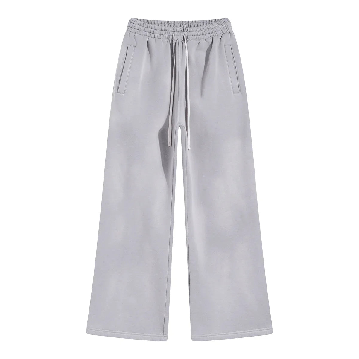 Splashing Ink Spray Dyeing Wash Distressed Wide Joggers