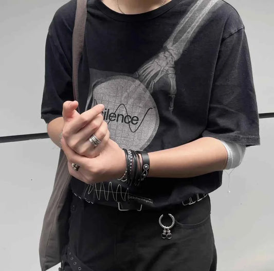 Rare Skeleton Wash Short Sleeve T-Shirt