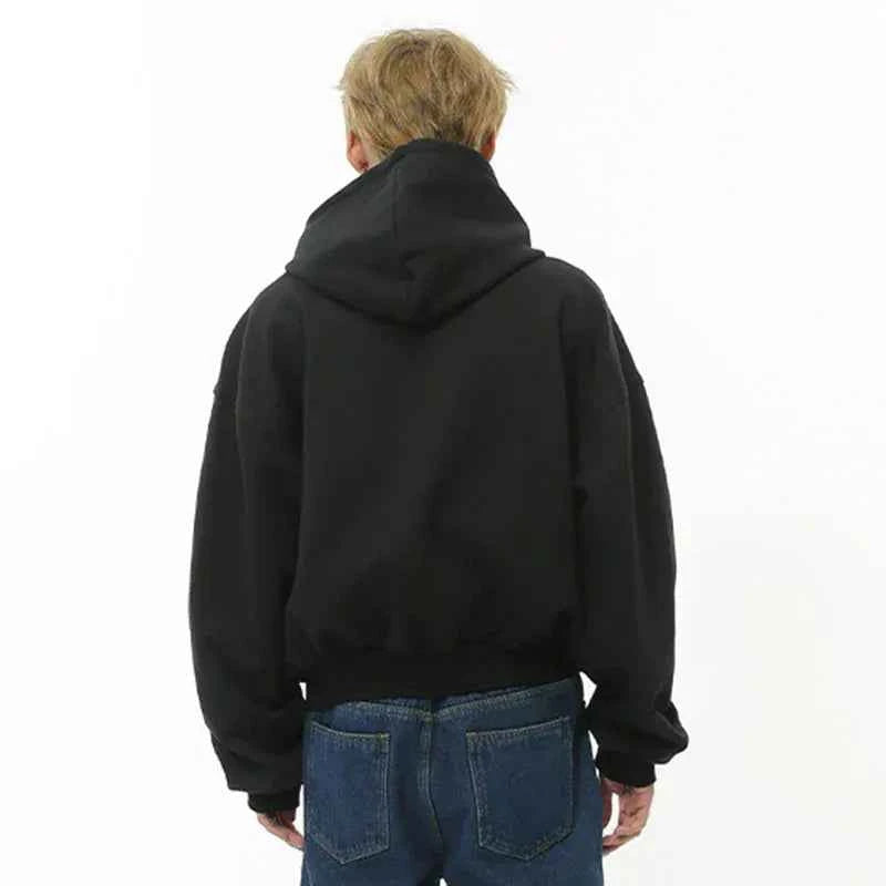 Zip Up Hoodie Double Layered