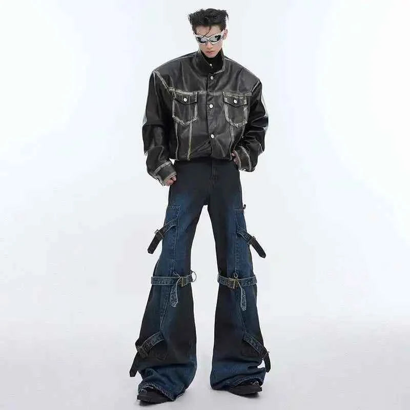 Stylish Streetwear Personalized Bell Bottom Jeans