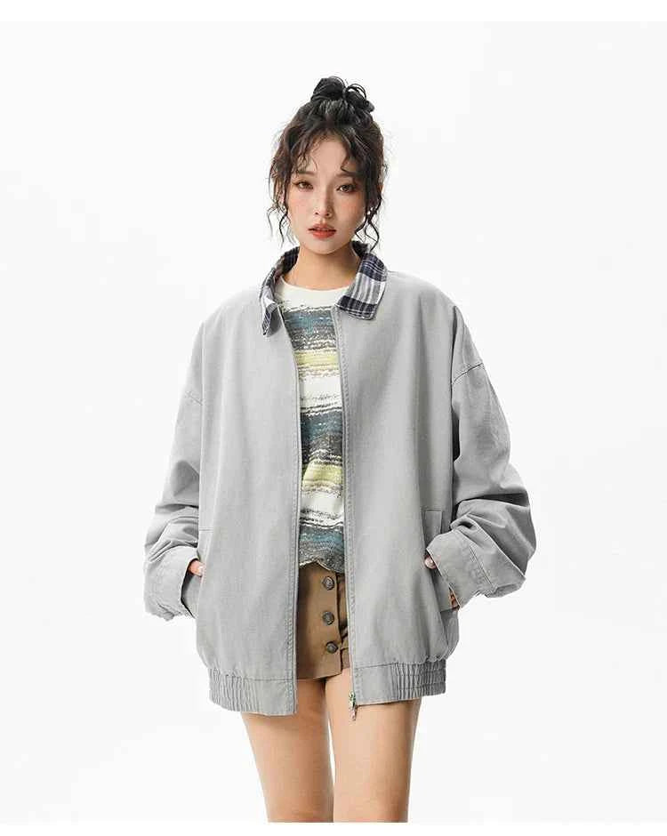 Autumn Detroit Canvas Pure Cotton Jacket