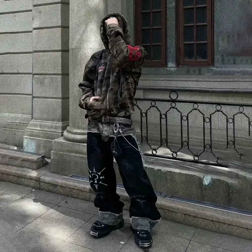 Heirloom Quality Luxury Patchwork Loose Jeans