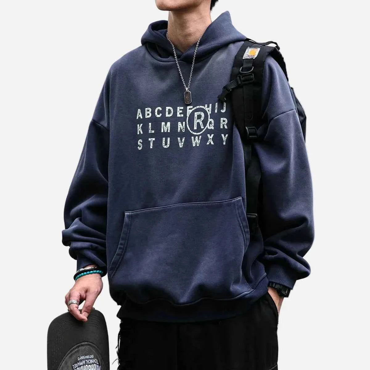 Breathable Oversized Thick Fleece Hoodie