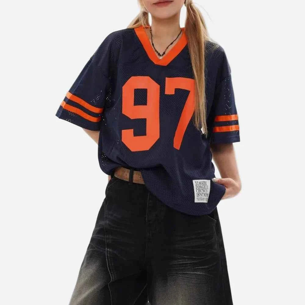 Breathable Mesh Hollow Short Sleeve Sports T-Shirt