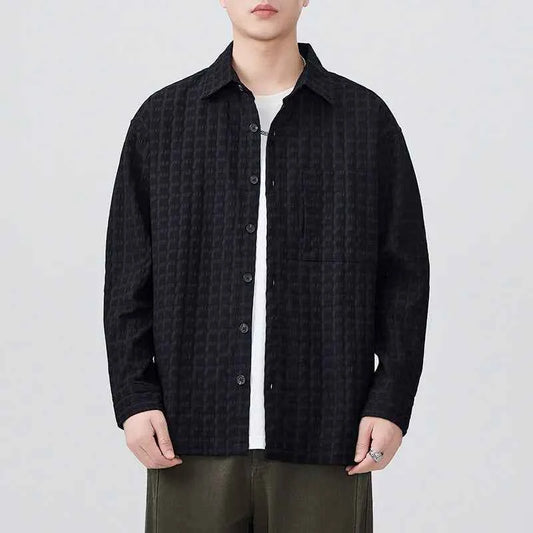Classic Versatile Casual Loose Checkered Shirt