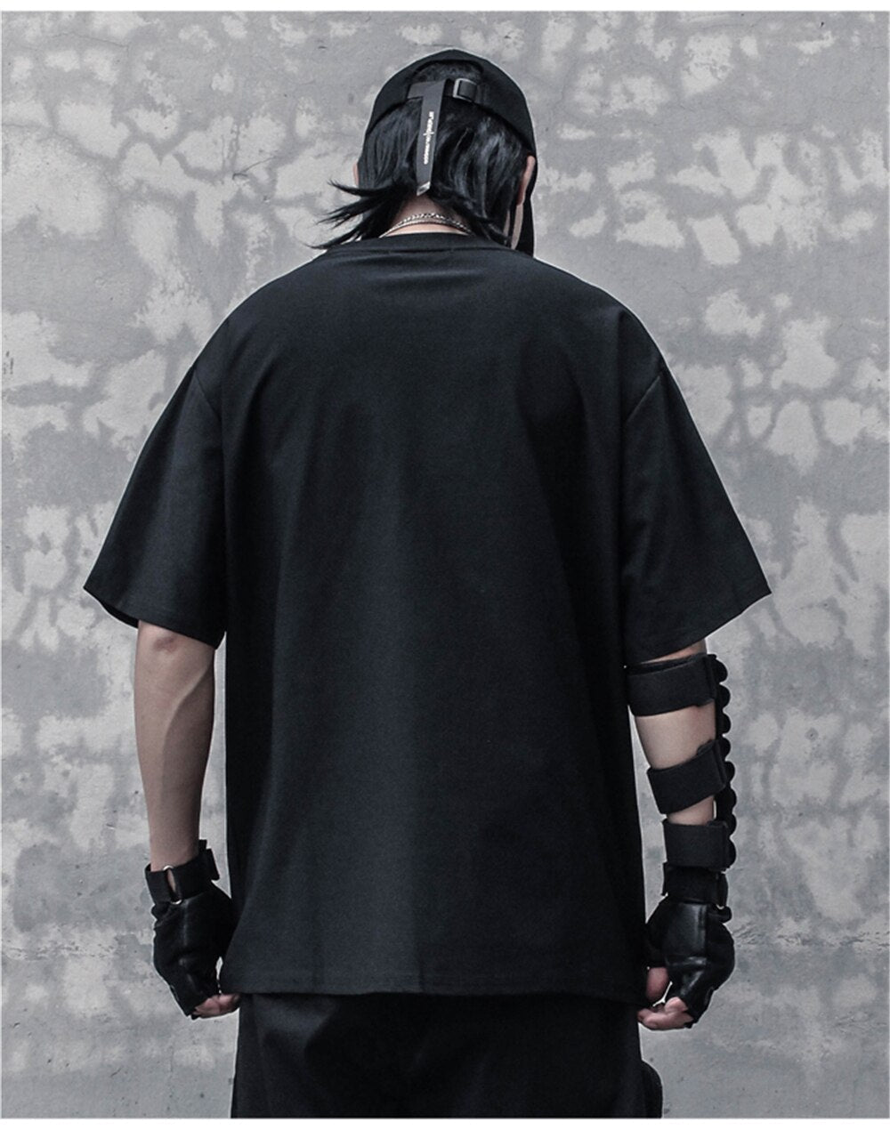 B1 Shoulder Buckle Strap T-Shirt